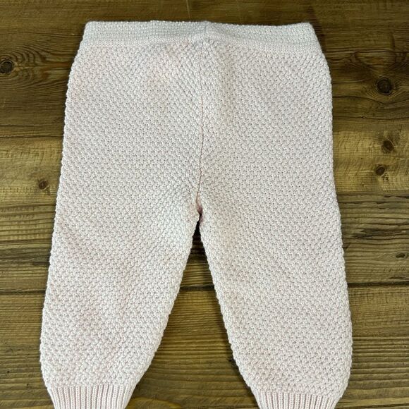 Ralph Lauren Soft Pink Knit Baby Pants NEW - Picture 3 of 3